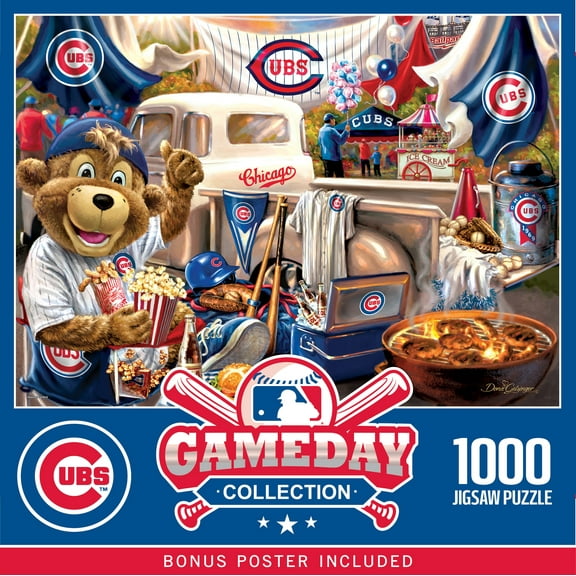 MasterPieces 1000 Piece Jigsaw Puzzle - MLB Chicago Cubs Gameday
