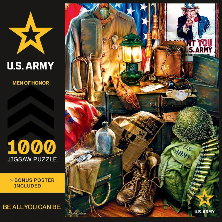 MasterPieces 1000 Piece Jigsaw Puzzle - Men of Honor - 19.25