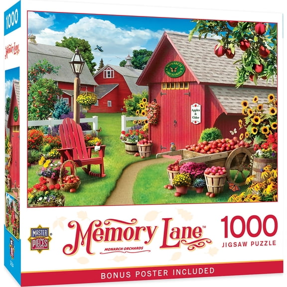 MasterPieces 1000 Piece Jigsaw Puzzle - Monarch Orchards - 19.25"x26.75"