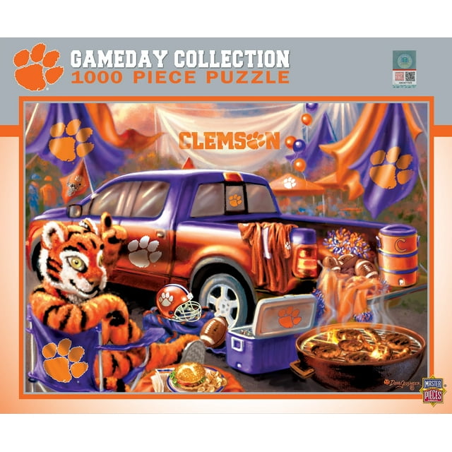 MasterPieces 1000 Piece Jigsaw Puzzle - NCAA Clemson Tigers Gameday