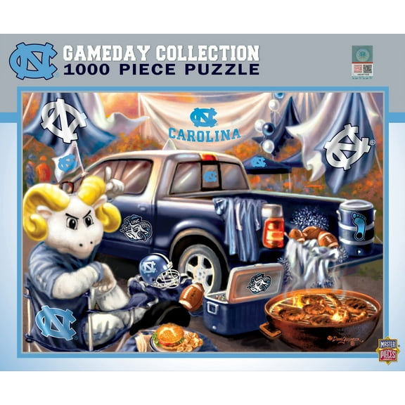 MasterPieces 1000 Piece Jigsaw Puzzle - NCAA UNC Tar Heels Gameday