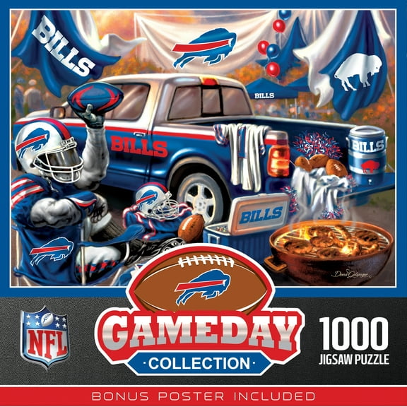 MasterPieces 1000 Piece Jigsaw Puzzle - NFL Buffalo Bills Gameday