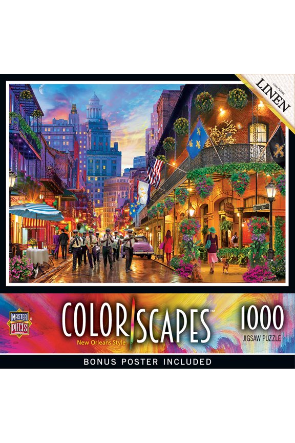 1000 Piece Jigsaw Puzzle - New Orleans Style - 19.25"x26.75"