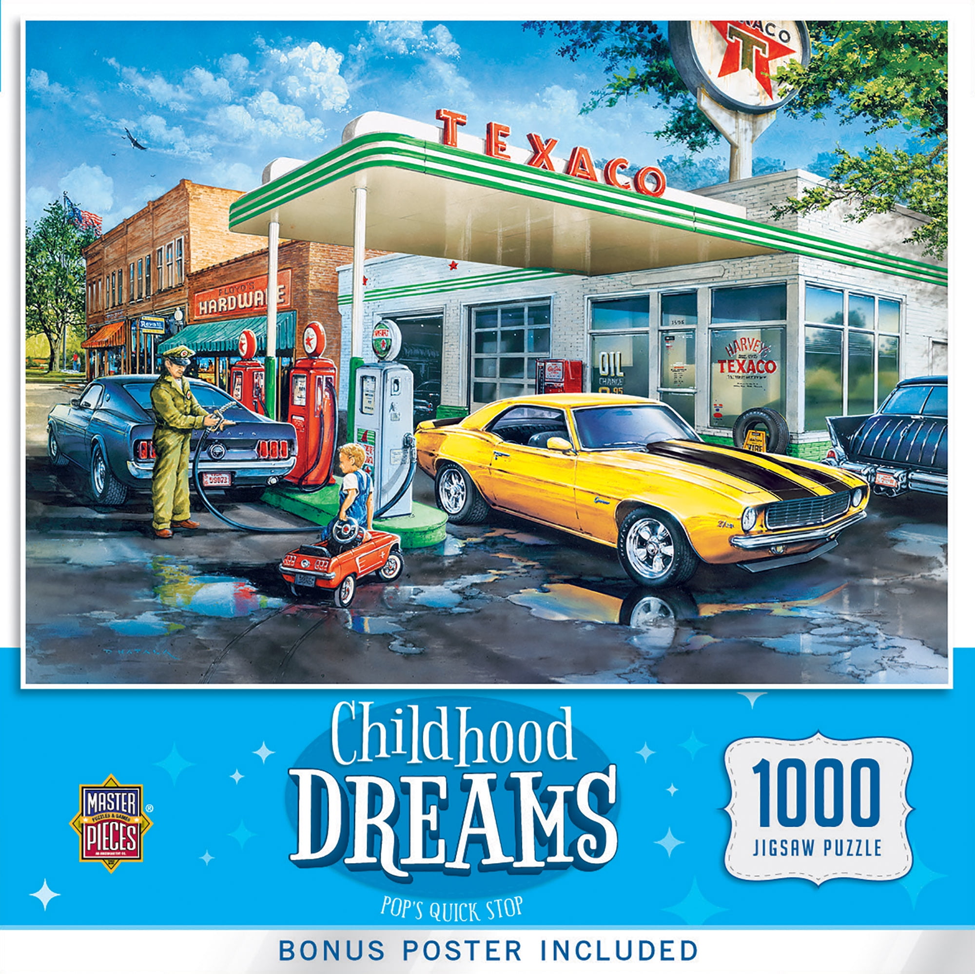 MasterPieces 1000pc Childhood Dreams Puzzle - Pop's Quick Stop by