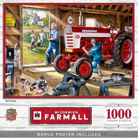 MasterPieces 1000 Piece Jigsaw Puzzle - Red Power - 19.25"x26.75"