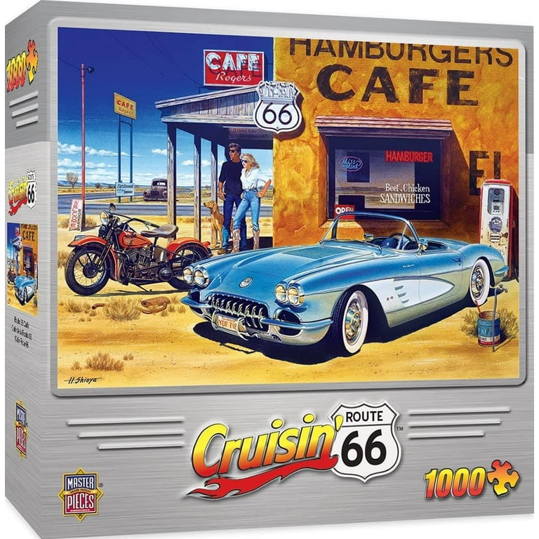 Amazon | USA Route 66 1000pc ジグソーパズル ルート66