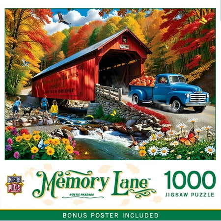 MasterPieces 1000 Piece Jigsaw Puzzle - Rustic Passage - 19.25"x26.75"