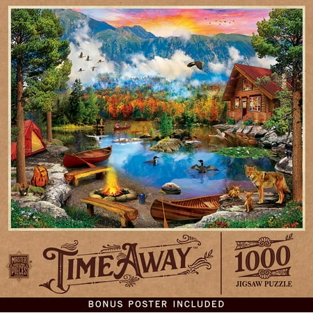 MasterPieces 1000 Piece Jigsaw Puzzle - Sunset Canoe - 19.25"x26.75"