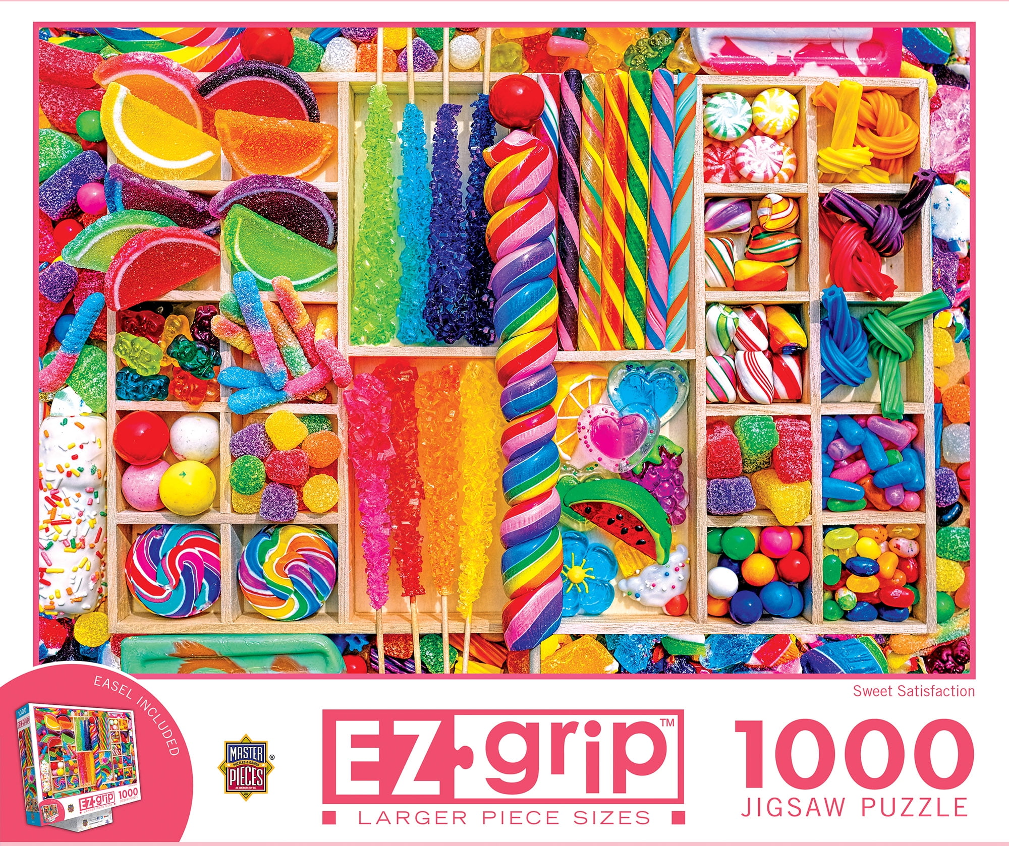 特売！在庫限り！ワールドレップサービスセット MasterPieces 1000 Piece Jigsaw Puzzle - Sweet Satisfaction - 23.5