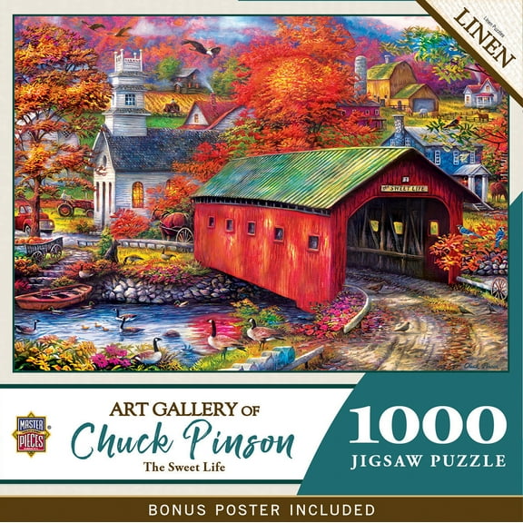 MasterPieces 1000 Piece Jigsaw Puzzle - The Sweet Life - 19.25"x26.75"