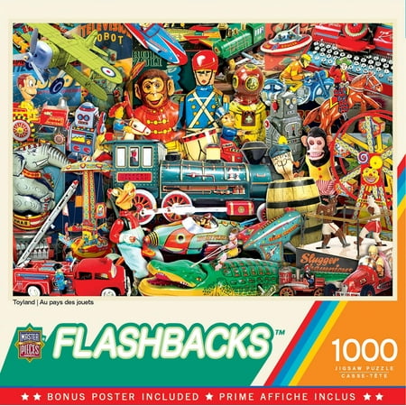 MasterPieces 1000 Piece Jigsaw Puzzle - Toyland - 19.25"x26.75"