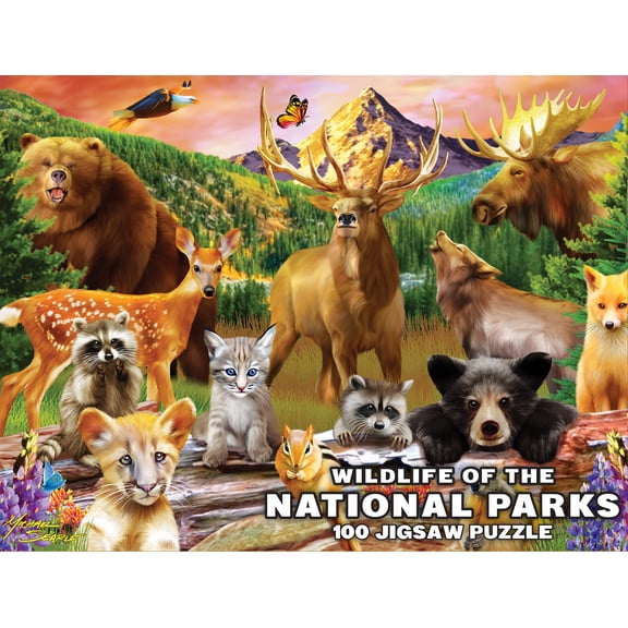 MasterPieces 100 Piece Jigsaw Puzzle for Kids - National Parks