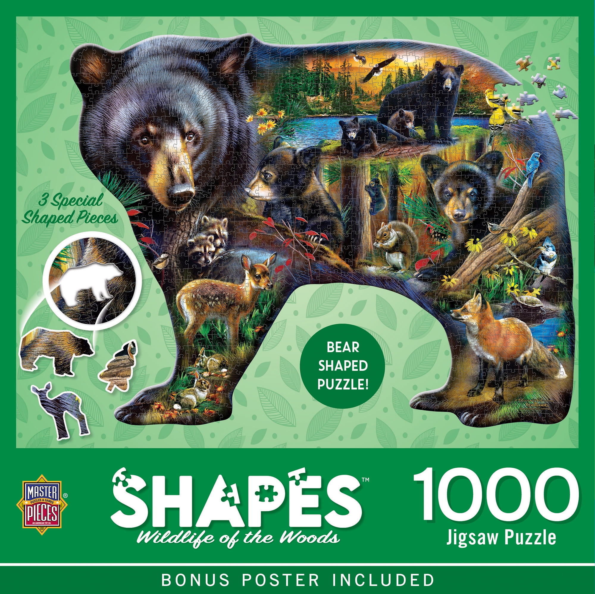 1000 Piece Jigsaw Puzzle For Adults - Wild Animals Challenging Puzzle (50x70cm) - View #11