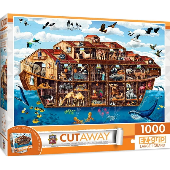 MasterPieces 1000 Piece Jigsaw Puzzle for Adults - Noah's Ark - 23.5"x34"