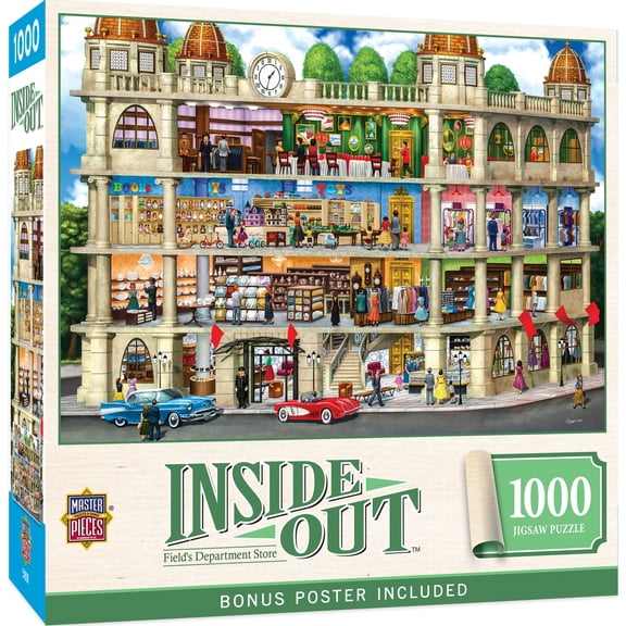 MasterPieces 1000 Piece Puzzle - Fields Department Store - 19.25"x26.75"