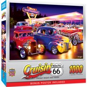 MasterPieces 1000 Piece Puzzle - Friday Night Hot Rod's - 19.25"x26.75"