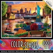 MasterPieces 1000 Piece Puzzle - Lady Liberty Skyline - 19.25"x26.75"