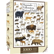 MasterPieces 1000 Piece Puzzle - Mammals of Yellowstone - 19.25"x26.75"