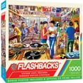 thumbnail image 1 of MasterPieces 1000 Piece Jigsaw Puzzle - Vintage Vinyl Records Eighties Music for Adults, 1 of 6