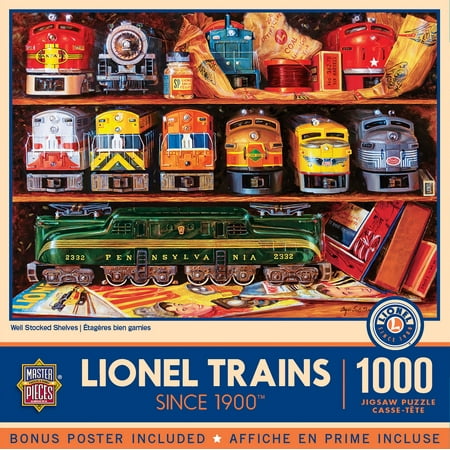 MasterPieces 1000 Piece Puzzle - Well Stocked Shelves - 19.25"x26.75"