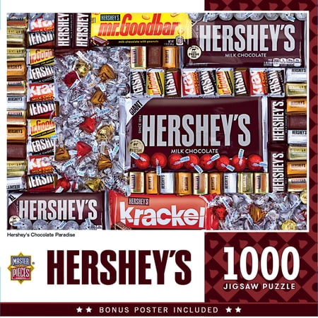 MasterPieces 1000 Piece Puzzle for Adults - Hershey's Chocolate Paradise - 19.25"x26.75"