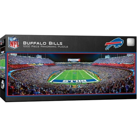 MasterPieces 1000 Piece Sports Panoramic Jigsaw Puzzle - NFL Buffalo Bills Endzone View