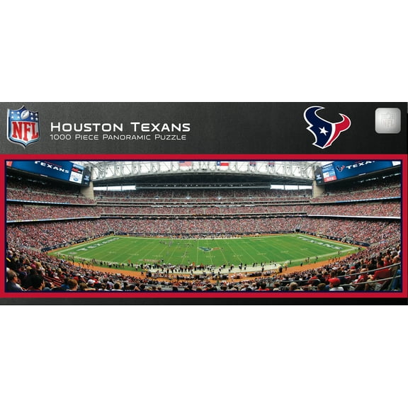 MasterPieces NFL Houston Texans 1000 Piece Panoramic Jigsaw Puzzle - Stadium View