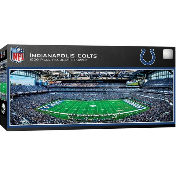 MasterPieces 1000 Piece Sports Panoramic Jigsaw Puzzle - NFL Indianapolis Colts Center View