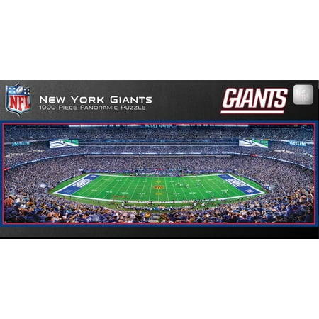 MasterPieces 1000 Piece Sports Panoramic Jigsaw Puzzle - NFL New York Giants Center View