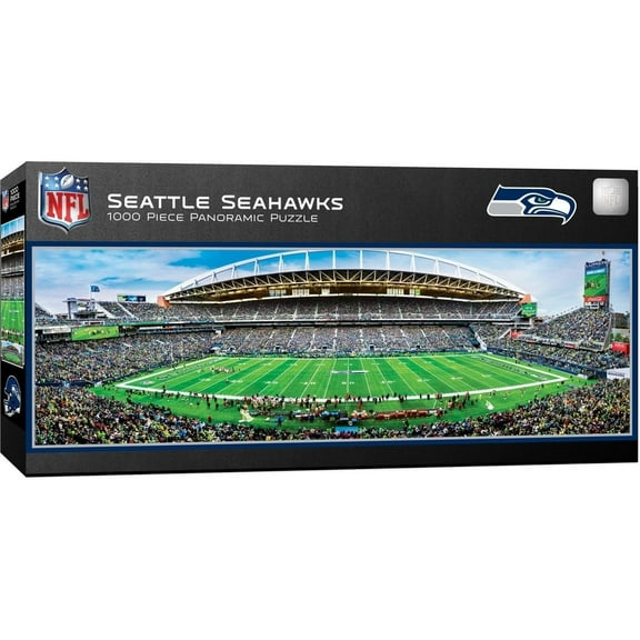 MasterPieces 1000 Piece Sports Panoramic Jigsaw Puzzle - NFL Seattle Seahawks Center View