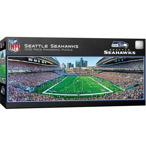 MasterPieces 1000 Piece Sports Panoramic Jigsaw Puzzle - NFL Seattle Seahawks End Zone View