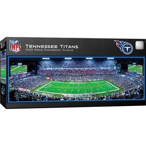 MasterPieces 1000 Piece Sports Panoramic Jigsaw Puzzle - NFL Tennessee Titans Center View