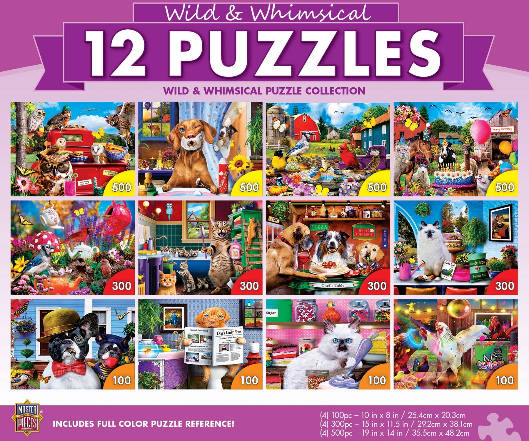 MasterPieces, Jigsaw Puzzle Bundle, Artist Gallery Collection