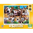 thumbnail image 1 of MasterPieces – 200 Piece Jigsaw Puzzle for Kids 8+ Years, #Selfies Woodland Wackiness, Educational and Family Fun Game, Gift Idea for Children, 19" x 14", 1 of 4