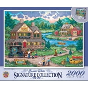 MasterPieces 2000 Piece Jigsaw Puzzle - Adirondack Anglers - 39"x27"