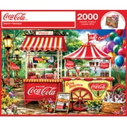 MasterPieces 2000 Piece Jigsaw Puzzle - Coca-Cola Stand - 39"x27"