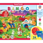 MasterPieces 24 Piece Sing-A-Long Sound Puzzle - B-I-N-G-O - 18"x24"