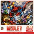 thumbnail image 1 of MasterPieces 300 Piece EZ Grip Jigsaw Puzzle - Dragon's Horde - 18"x24", 1 of 7