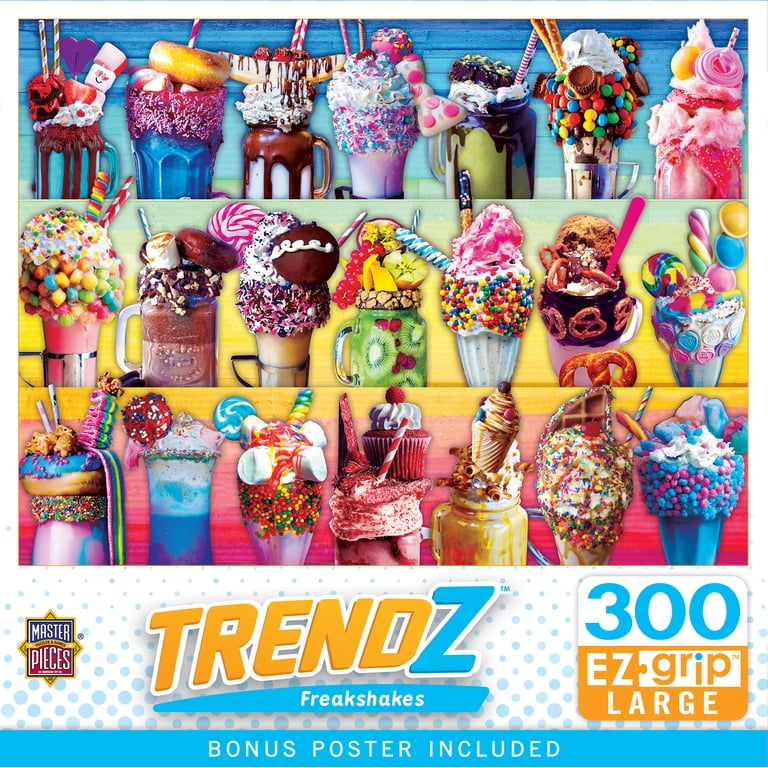 Vivid MasterPieces 300 Piece EZ Grip Trendz Collection Jigsaw