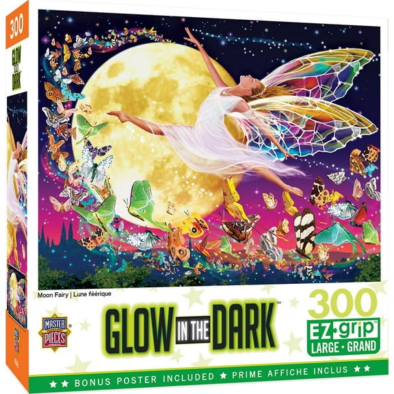 MasterPieces 300 Piece EZ Grip Jigsaw Puzzle - Moon Fairy - 18"x24"