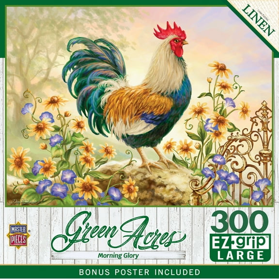 MasterPieces 300 Piece EZ Grip Jigsaw Puzzle - Morning Glory - 18"x24"