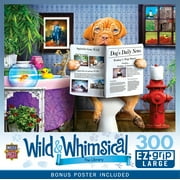 MasterPieces 300 Piece EZ Grip Jigsaw Puzzle - The Library - 18"x24"