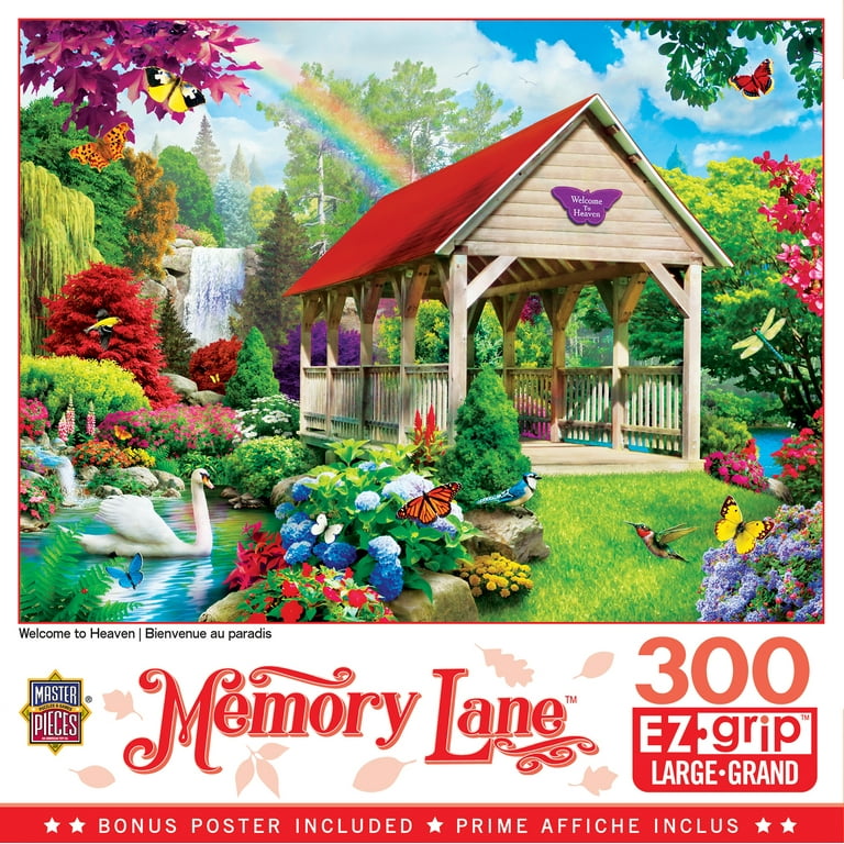 MasterPieces Memory Lane 300PC EZ Grip Jigsaw Puzzle - Welcome to