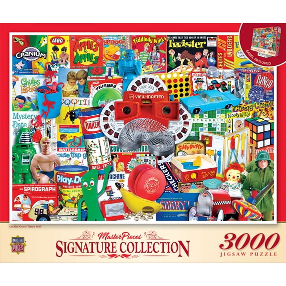 MasterPieces Let the Good Times Roll 3000 Piece Jigsaw Puzzle - Flawed - Signature Collection