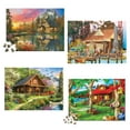 thumbnail image 1 of MasterPieces 4 Pack Assortment - The Great Outdoors 500 Piece Adult Jigsaw Puzzles, 1 of 3