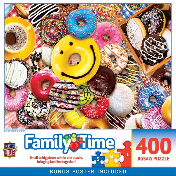 MasterPieces 400 Piece Jigsaw Puzzle - Break Room Surprise - 18"x24"