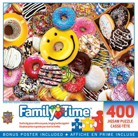 MasterPieces 400 Piece Jigsaw Puzzle - Break Room Surprise - 18"x24"