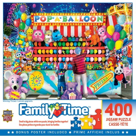 MasterPieces 400 Piece Jigsaw Puzzle for Adults - Winning Throws - 18"x24"