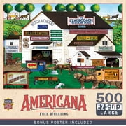 MasterPieces 500 Piece EZ Grip Puzzle - Free Wheeling - 19.25"x26.75"