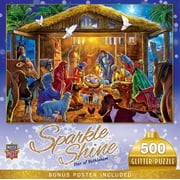 MasterPieces 500 Piece Glitter Christmas Jigsaw Puzzle - Star of Bethlehem